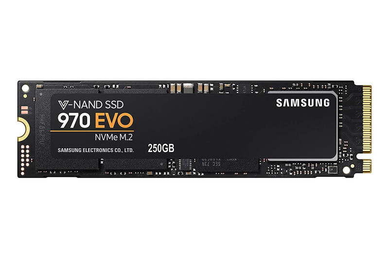 Samsung 970 EVO 250GB NVMe M.2 Internal SSD - مساحة تخزين